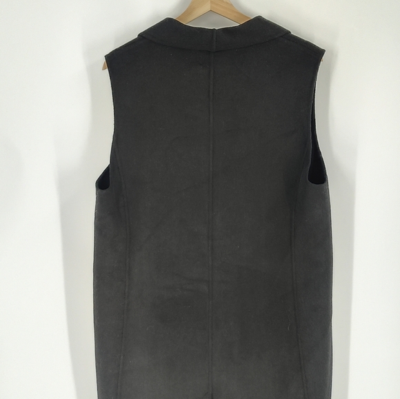 Danier | wool blend sleeveless long coat - Picture 6 of 7